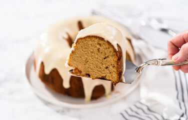 Eggnog Bundt Cake