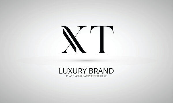 XT X xt initial logo | initial based abstract modern minimal creative logo, vector template image. luxury logotype logo, real estate homie logo. typography logo. initials logo