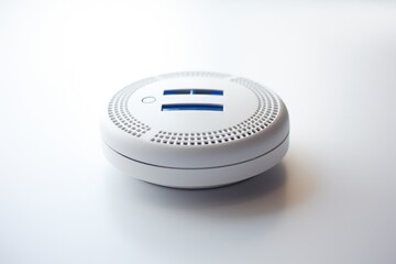 Carbon monoxide detector isolated on a white background  - obrazy, fototapety, plakaty