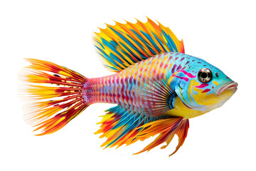 Fototapeta premium fish isolated on transparent background
