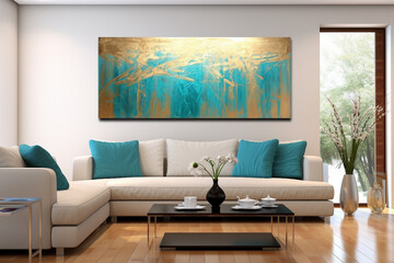modern living room interior