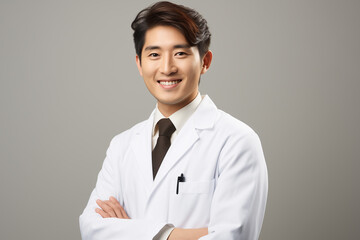 男性医師のポートレート