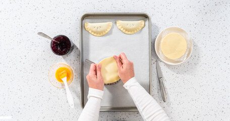 Empanadas with Blueberries