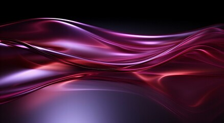 Silken Waves of Elegance: Lustrous Pink and Purple Hues Dance in a Mesmerizing Abstract