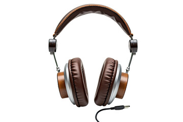 Fototapeta na wymiar Crafting Stylish Headphones on Transparent Background, PNG, Generative Ai