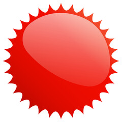 red round sticker labels - obrazy, fototapety, plakaty