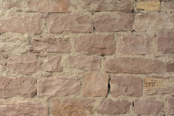 sandstone wall historic mideaval stone