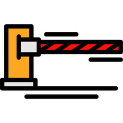 Car barrier Icon