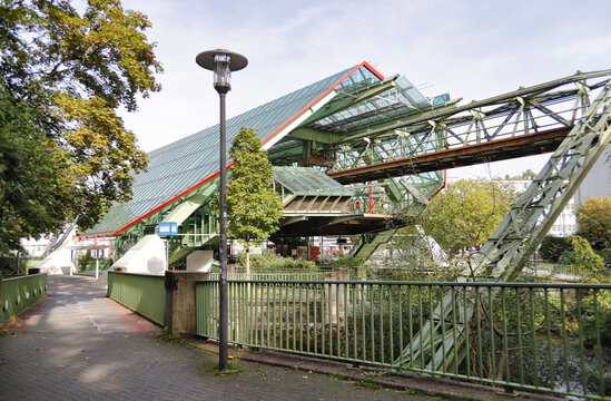 Wuppertal, Schwebebahn Station Kluse
