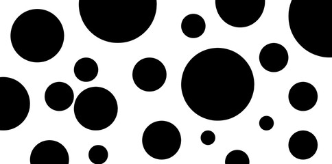 black circle pattern background 