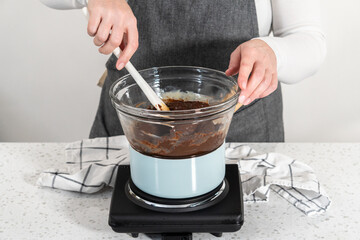 Christmas cookie-cutter peppermint fudge
