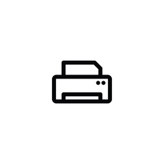Printer icon vector