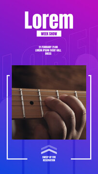 Animated Festival and Event Invitation for Social Media Story