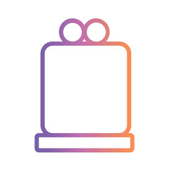 Bank Pocket Card Gradient Outline Icon