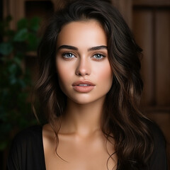 Obraz premium makeup, beauty, woman, beauty, style, glamor, fashion, cosmetics, blushes, eye shadows, 