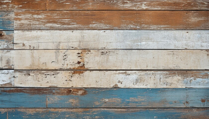 Fototapeta na wymiar aged horizontal wood background