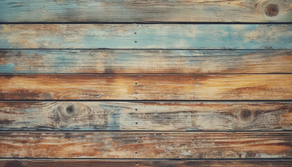 Obraz premium aged horizontal wood background