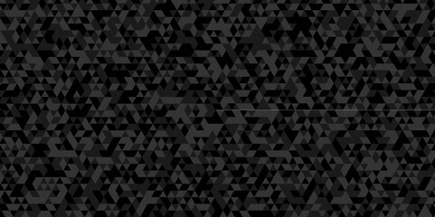 	
Seamless black dark backdrop grayscale triangle background. Many rectangular. Abstract black and white geomatics patter diamond triangular square wallpaper background.