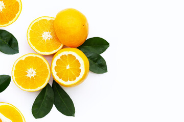 Fresh orange fruit, high vitamin c