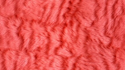 Fototapeta premium Red sheep fur skin texture soft colorful seamless pattern tile. Valentine's day. for Print. fabric textile. wall wallpaper graphics. template for artwork design.