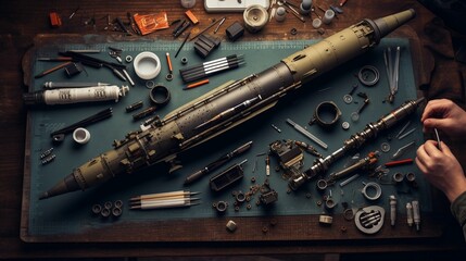 Missile design, military ammunition, reverse engineering