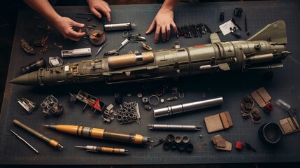 Missile design, military ammunition, reverse engineering