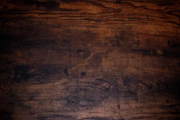 Gardinen Brown wood texture 茶色の木目 © neco-design