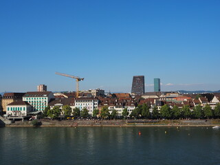 Fototapeta premium River view of Switzerland