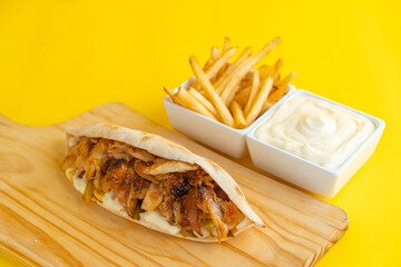 Shawarma sandwich