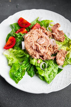 canned tuna salad meal eating cooking appetizer food snack on the table copy space food background rustic top view