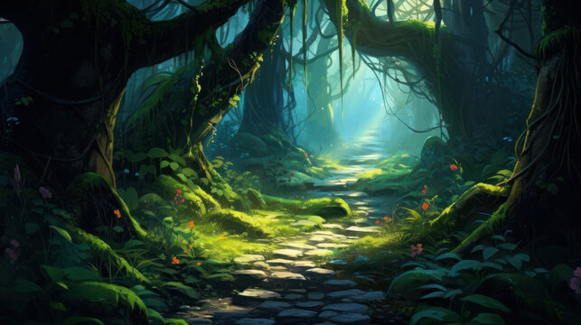 Mysterious Forest