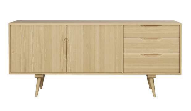Wooden sideboard table or sideboard Cabinet. 