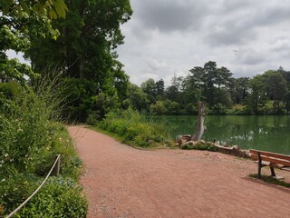botanical garden of Lyon France