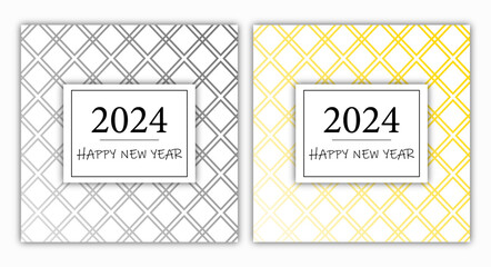 2024 Happy New Year cards 