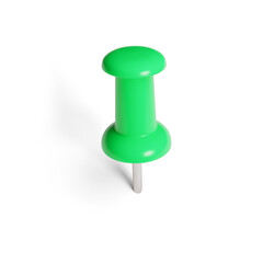 push pin isolated on white
