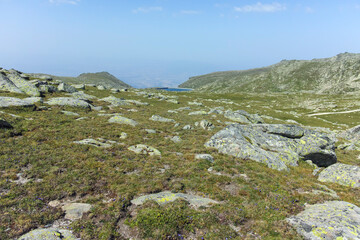 Amazing Summer Landscape of Rila Mountain near Kalin peak, Bulgaria