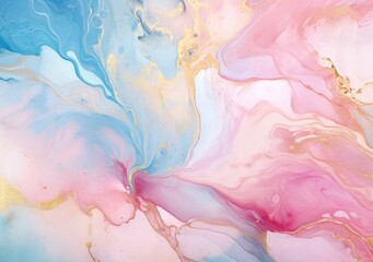 Fototapeta premium marble ink abstract art. High resolution photograph from exemplary original painting