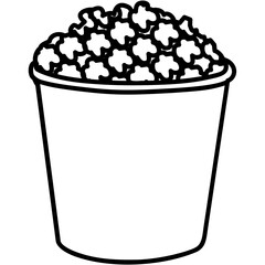 Popcorn Illustration