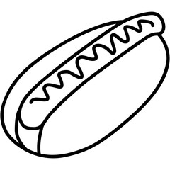 Hotdog Illustration