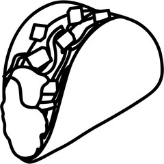 Taco Illustration