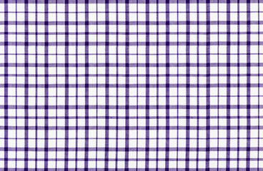 violet white texture of factory fabric for tailoring, cotton checkered fabric