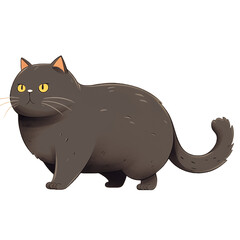 Obraz premium cartoon cat3