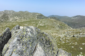 Amazing Summer Landscape of Rila Mountain near Kalin peak, Bulgaria