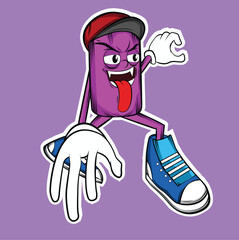 illustration of a person with a gun