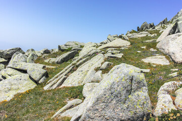 Amazing Summer Landscape of Rila Mountain near Kalin peak, Bulgaria