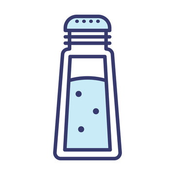 recommend clip art: Salt and pepper shaker icon vector on trendy design