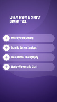 Social Media Story Animation with Vertical Resolution in Design Showing Corporative Services