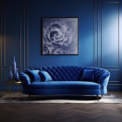 błękitna sofa