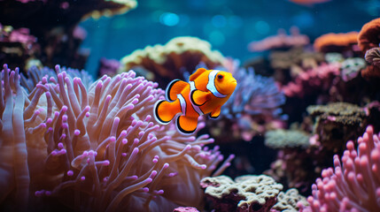 Fototapeta na wymiar A clown fish