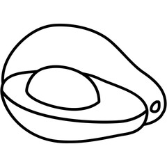 Avocado Icon